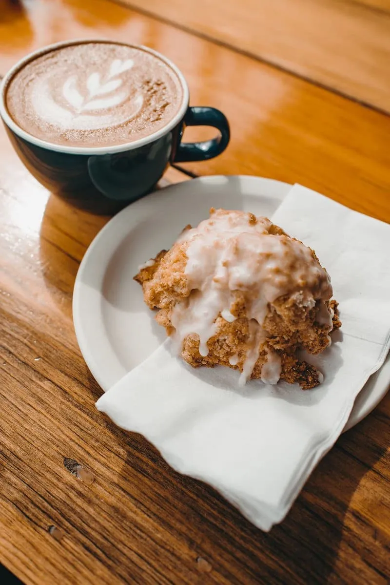 scone + multiply coffee